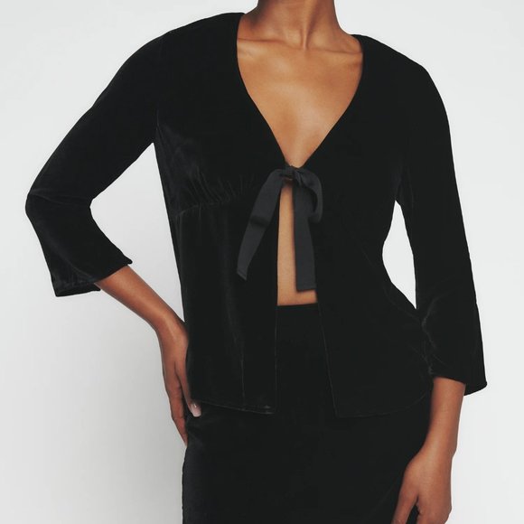 Reformation Cairns Velvet Two Piece - Picture 4 of 5